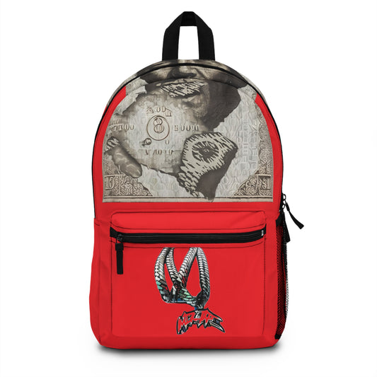 Meretape"Cash Rules"  Backpack